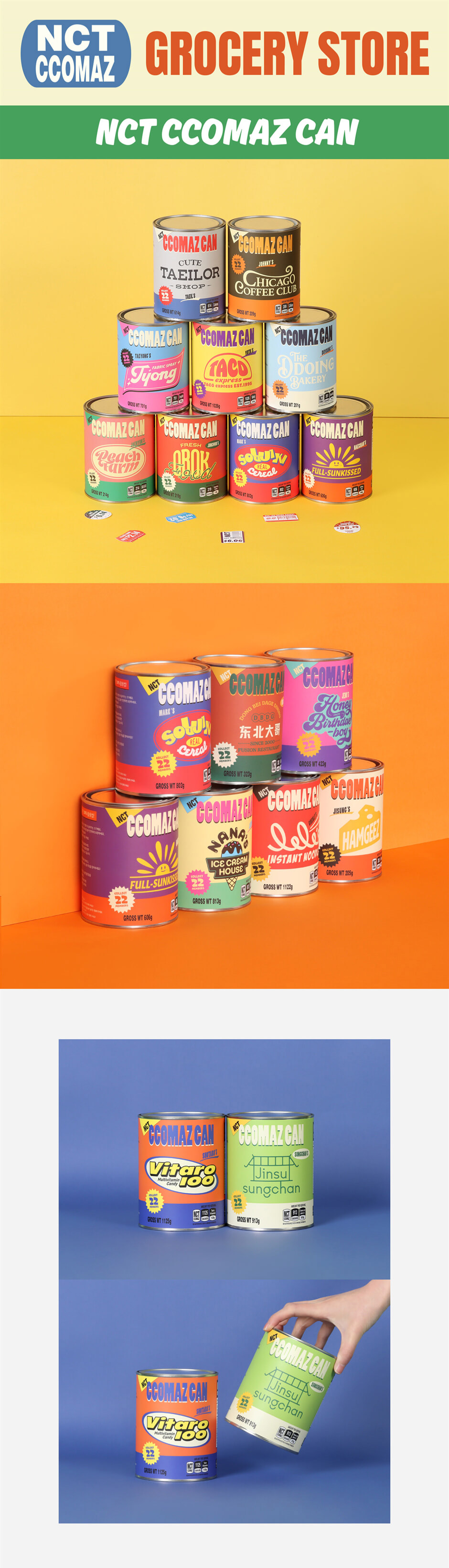 NCT CCOMAZ GROCERY STORE - CCOMAZ CAN